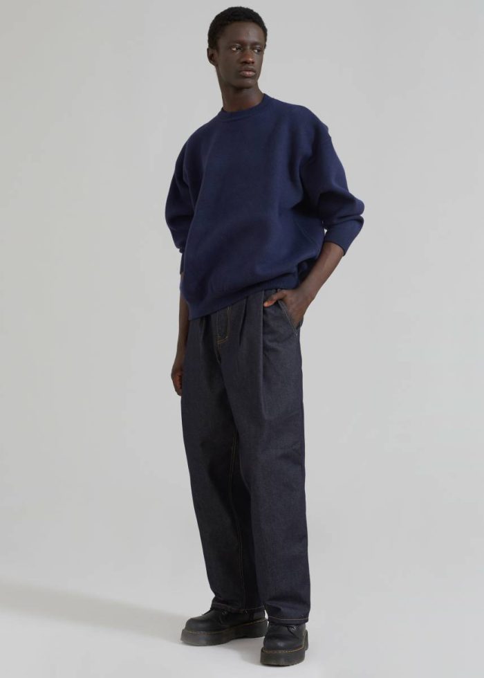 Men The Frankie Shop Bottoms Zayn Jeans - Dark Indigo Blue