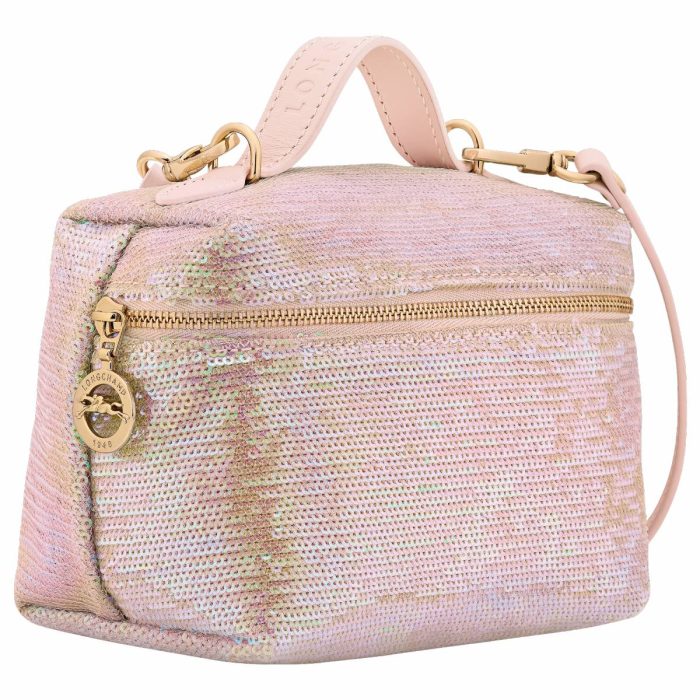 Mini Bags Nude Le Pliage Collection Xs Crossbody Bag Nude - Canvas Women Longchamp