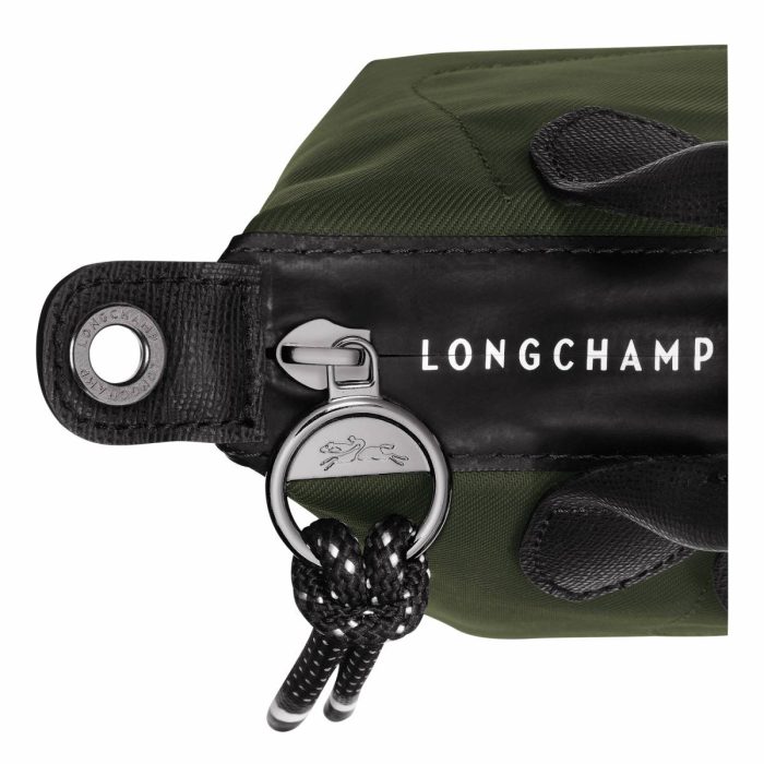 Mini Bags Women Longchamp Khaki Le Pliage Energy Xs Handbag Khaki - Recycled Canvas
