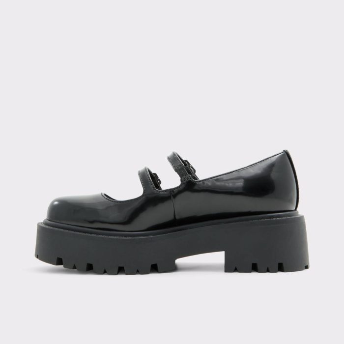 Moraby Black Women's Loafers & Oxfords Women Aldo Black Loafers & Oxfords