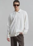 Myles Cardigan - White The Frankie Shop Men Knitwear White