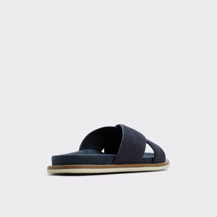 Navy Sandals & Slides Aldo Marrin Navy Men's Slides Men
