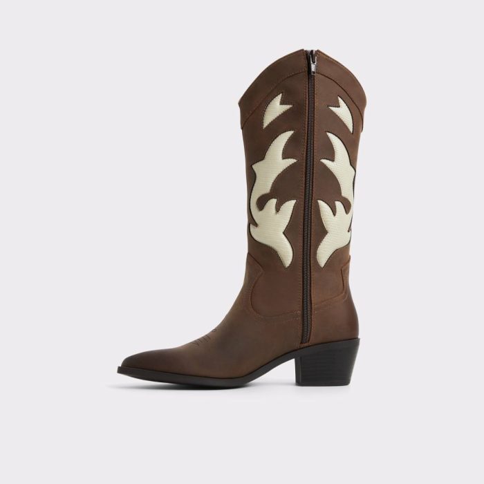 Nebraska Royal Brown Women's Western And Cowboy Boots Aldo Royal Brown Women Boots
