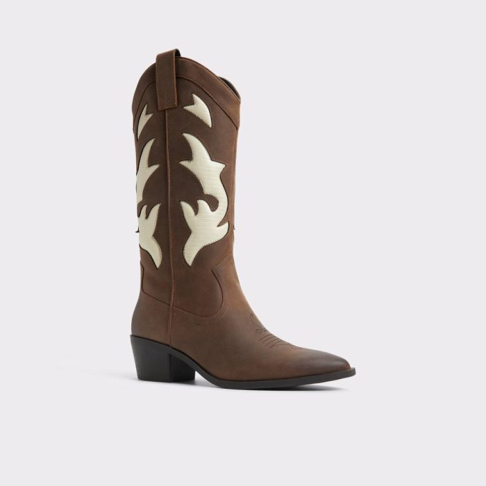 Nebraska Royal Brown Women's Western And Cowboy Boots Aldo Royal Brown Women Boots