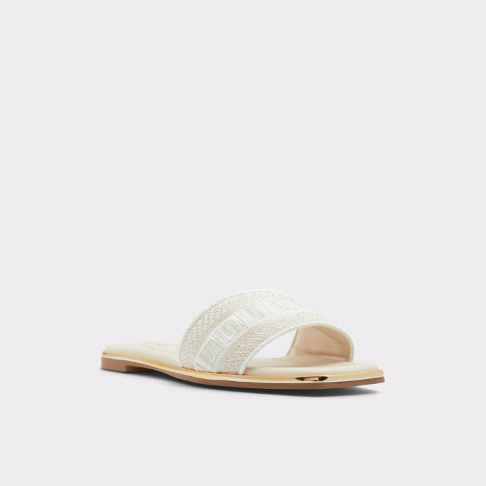 Other Beige Aldo Women Sandals Oceania Other Beige Women's Flat Sandals