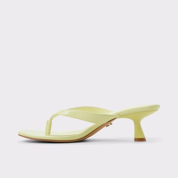 Other Yellow Jump Other Yellow Women's Strappy Sandals Women Heels Aldo
