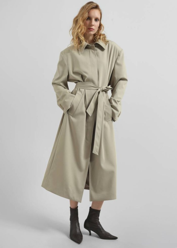Outerwear Beige Indore Long Coat - Beige The Frankie Shop Women
