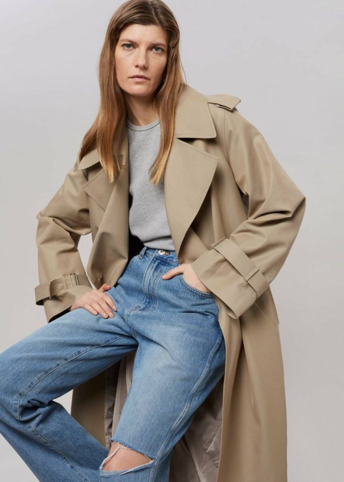 Outerwear Beige The Frankie Shop Abril Trench - Sand Women