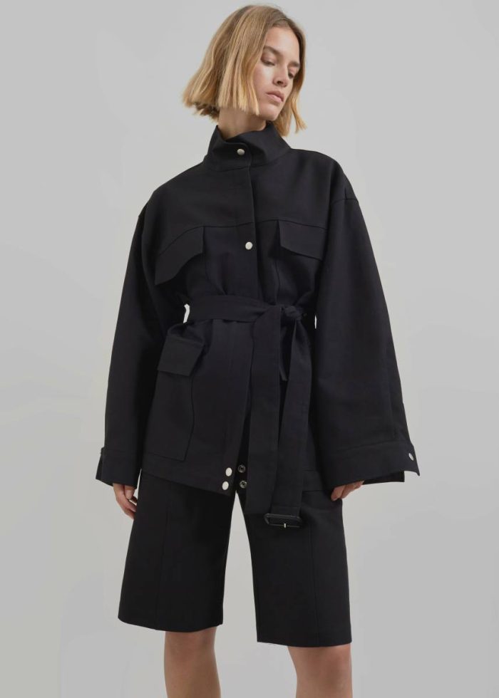 Outerwear The Frankie Shop Cairo Safari Jacket - Black Women Black
