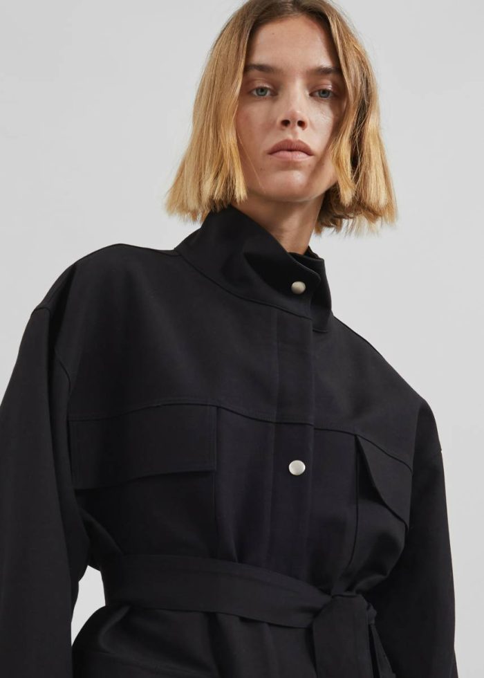 Outerwear The Frankie Shop Cairo Safari Jacket - Black Women Black