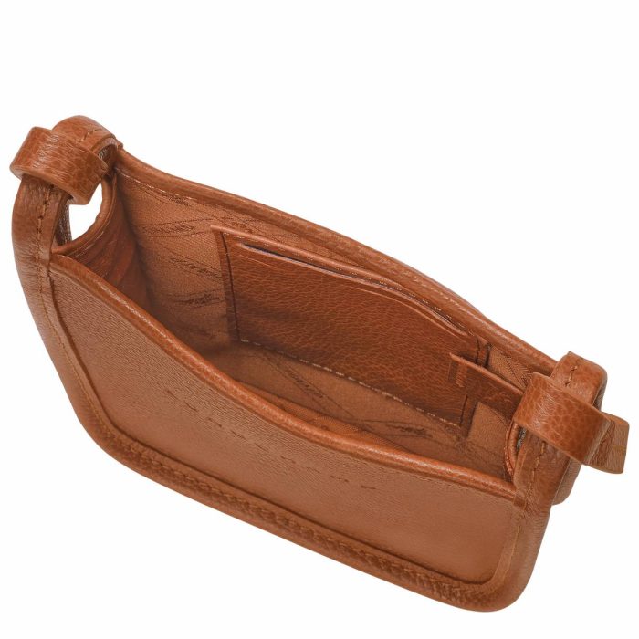Phone Cases Women Caramel Le Foulonné Phone Case Caramel - Leather Longchamp