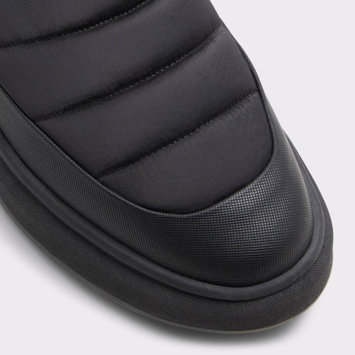 Pike Black Men's Slippers And Clogs Men Black Sneakers Aldo