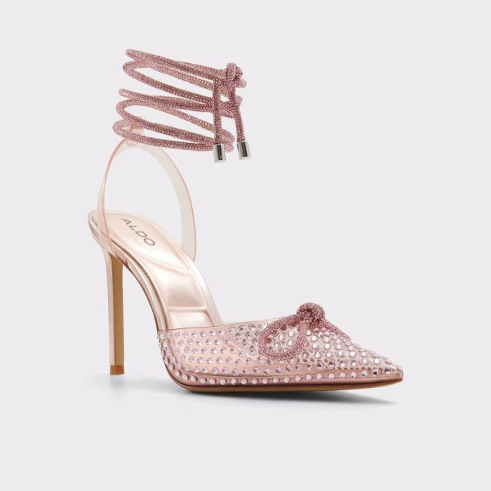 Pink Tenzin Pink Women's Strappy Heels Women Aldo Heels