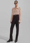 Pink The Frankie Shop Women Nel Sheer Button Up Shirt - Pink Tops