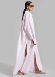 Pink Women Avery Shirt Dress - Petal Dresses The Frankie Shop