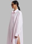 Pink Women Avery Shirt Dress - Petal Dresses The Frankie Shop