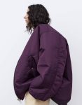 Red Astra Bomber Jacket - Royal Purple Outerwear Men The Frankie Shop