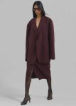 Red Women Outerwear The Frankie Shop Brooklyn Blazer - Burgundy