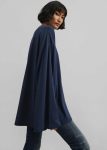 Rio Oversized Sleeve Tee - Dark Navy The Frankie Shop Tops Blue Women