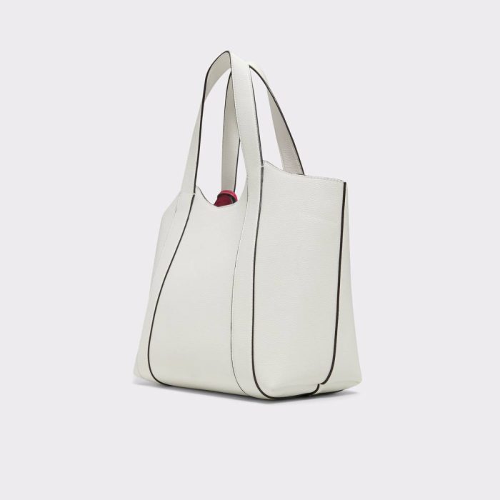 Rowsleyyx White Women's Tote & Satchel Bags Women Tote & Satchel Bags Aldo White