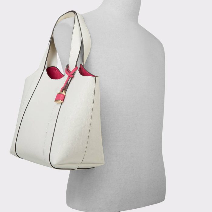 Rowsleyyx White Women's Tote & Satchel Bags Women Tote & Satchel Bags Aldo White