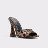 Rylea Brown Multi Textile Other Women's Heeled Mules Aldo Women Heels Brown Multi Textile Other