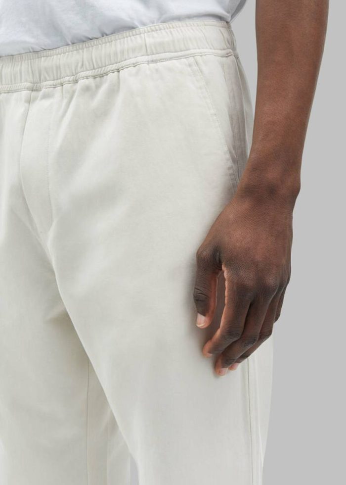 Samsøe Samsøe Jabari Trousers - Clear Cream Clear Cream The Frankie Shop Bottoms Men