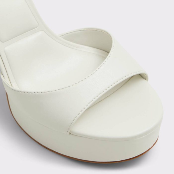 Sandals Aldo White Women Valoria White Women's Platform Sandals