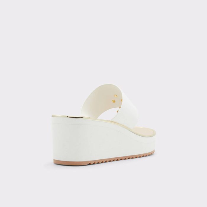 Sandals Aldo Women White Maesllan White Women's Wedges