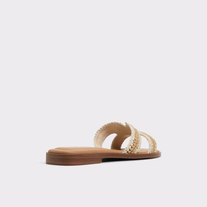 Sandals Beige Aldo Women Itsandal Beige Women's Flat Sandals