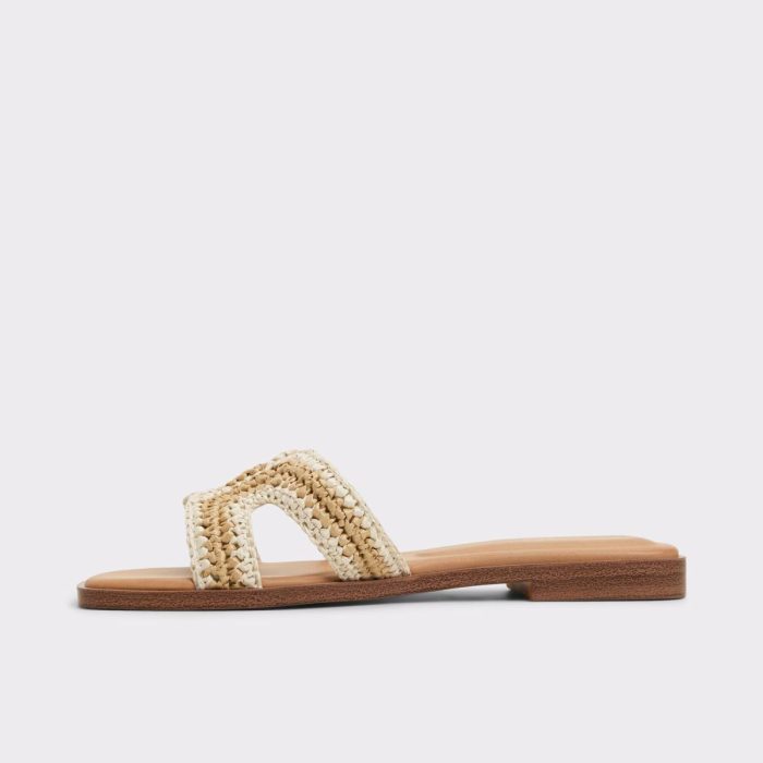 Sandals Beige Aldo Women Itsandal Beige Women's Flat Sandals