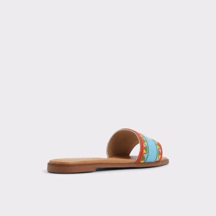 Sandals Bright Multi Aldo Women Seavacay Bright Multi Women's Flat Sandals