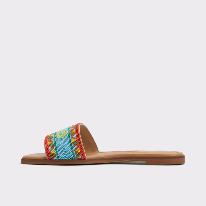 Sandals Bright Multi Aldo Women Seavacay Bright Multi Women's Flat Sandals