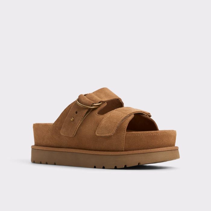 Sandals Snuggle Camel Women's Footbed Sandals Women Camel Aldo