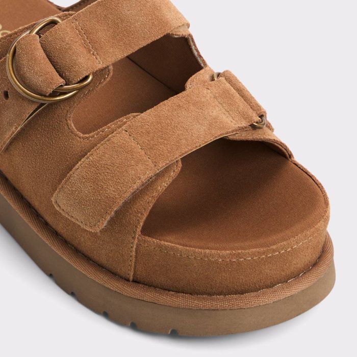 Sandals Snuggle Camel Women's Footbed Sandals Women Camel Aldo