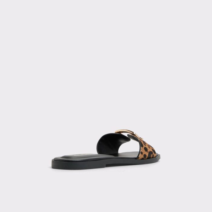 Sandals Women Brown Multi Tidella Brown Multi Women's Flat Sandals Aldo