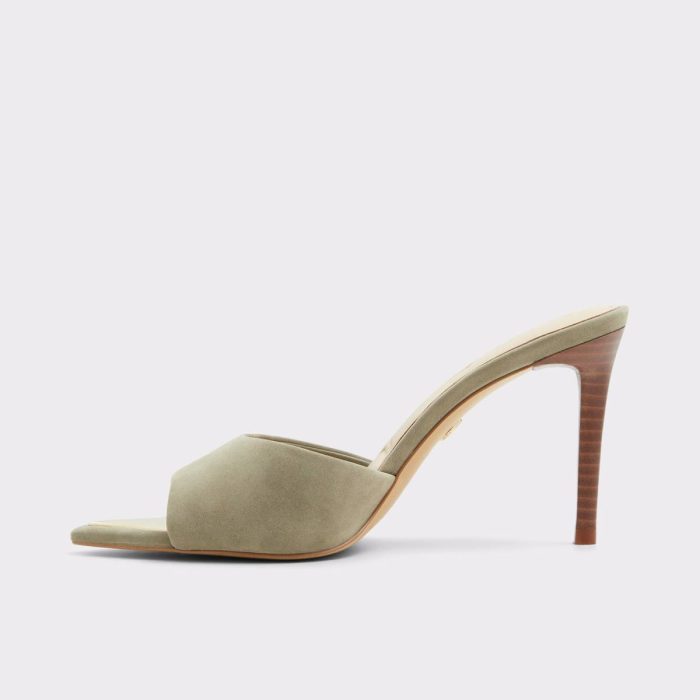 Sandals Women Green Aldo Marita Green Women's Heeled Mules
