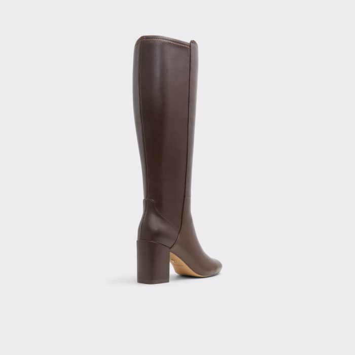 Satori-Wc Brown Overflow Women's Tall Boots Aldo Women Boots Brown Overflow