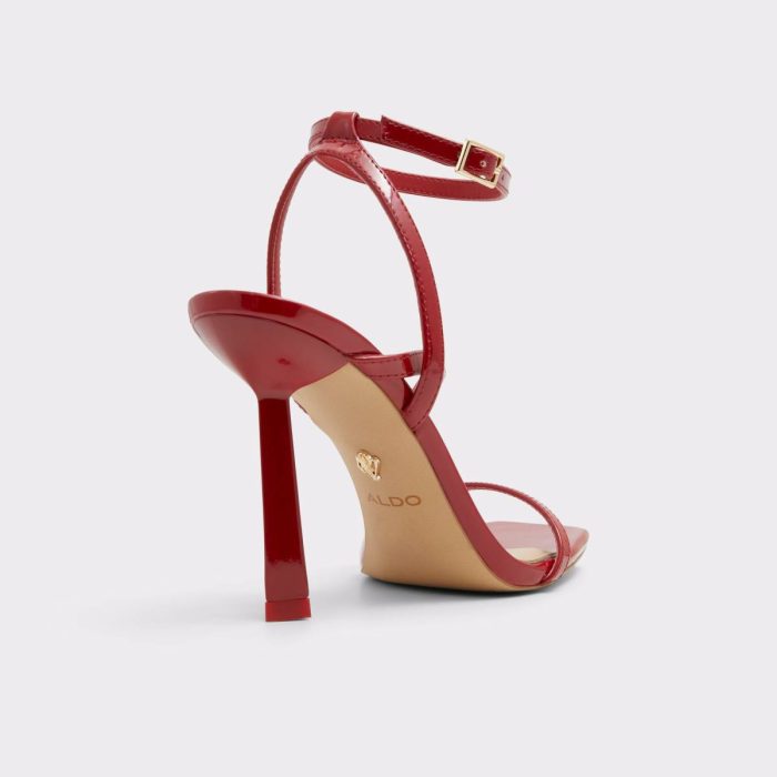 Scintilla Red Women's Strappy Sandals Aldo Women Red Sandals