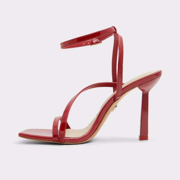 Scintilla Red Women's Strappy Sandals Aldo Women Red Sandals