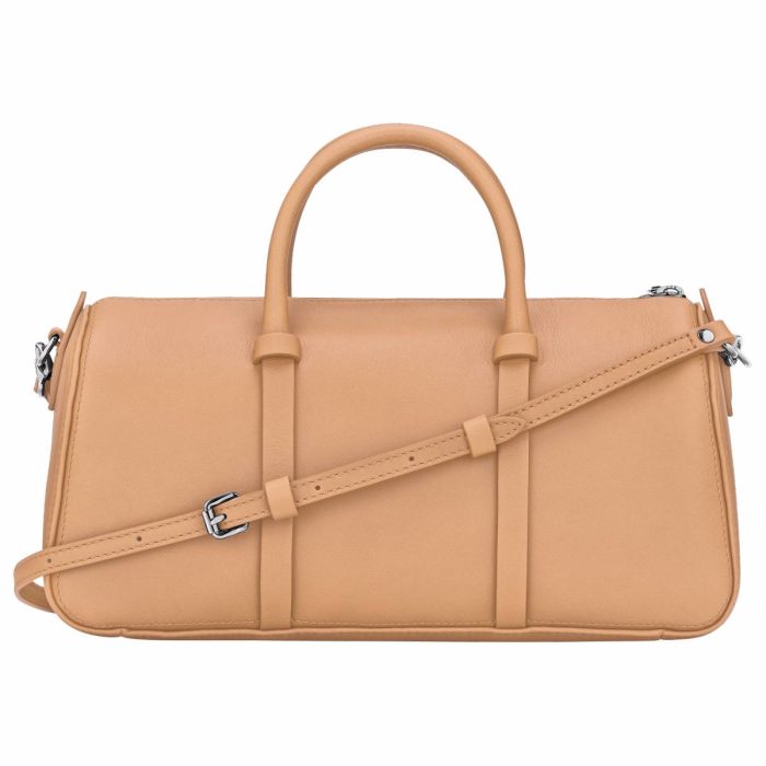 Seed Longchamp Women Leather Bags Daylong M Handbag Seed - Leather
