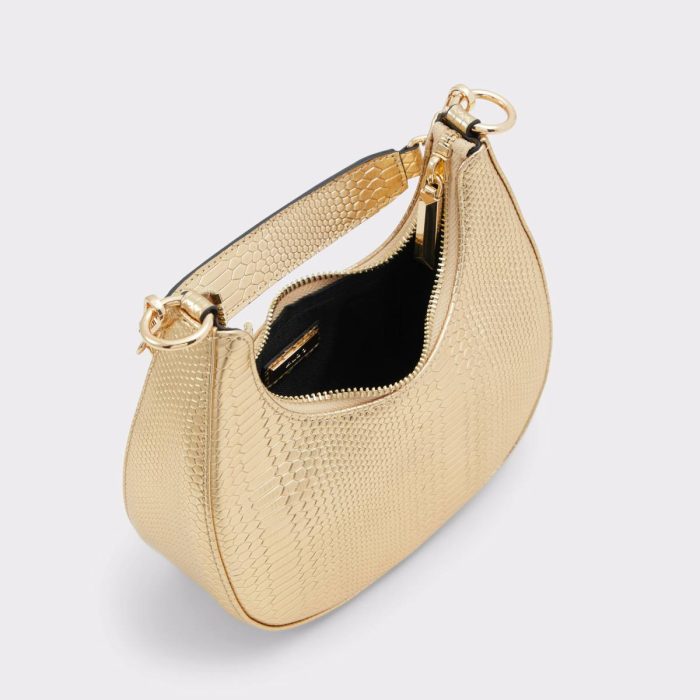 Shoulder Bags Ellisonnx Gold Women's Shoulder Bags Women Aldo Gold
