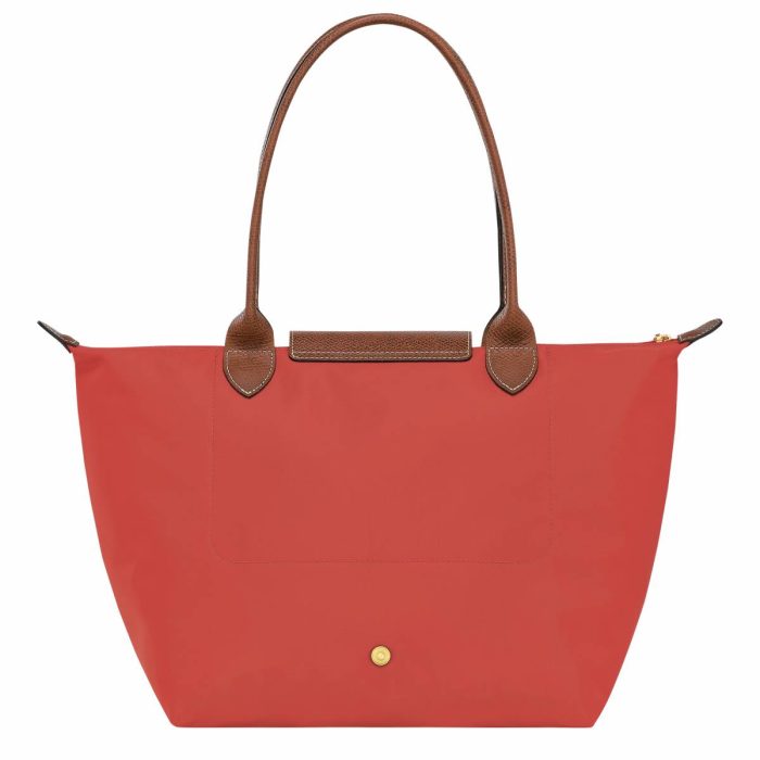 Shoulder Bags Le Pliage Original M Tote Bag Tomato - Recycled Canvas Longchamp Women Tomato