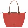Shoulder Bags Le Pliage Original M Tote Bag Tomato - Recycled Canvas Longchamp Women Tomato