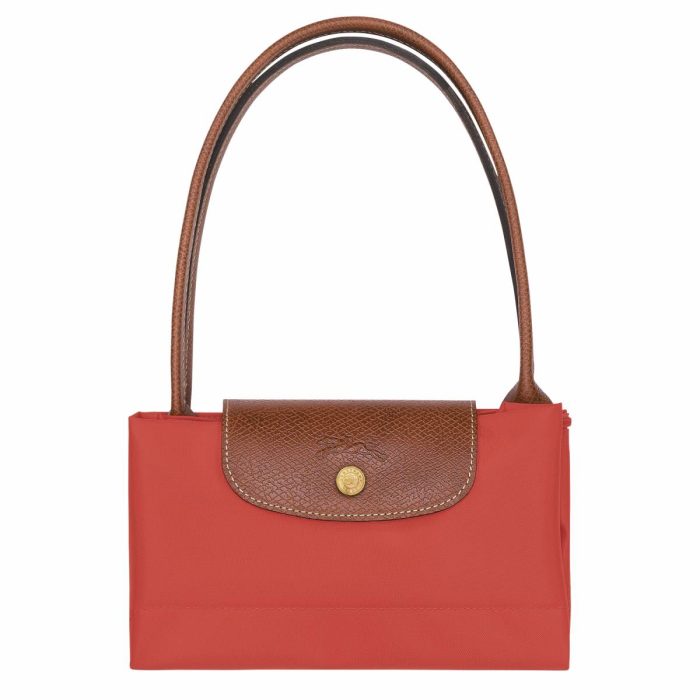 Shoulder Bags Le Pliage Original M Tote Bag Tomato - Recycled Canvas Longchamp Women Tomato