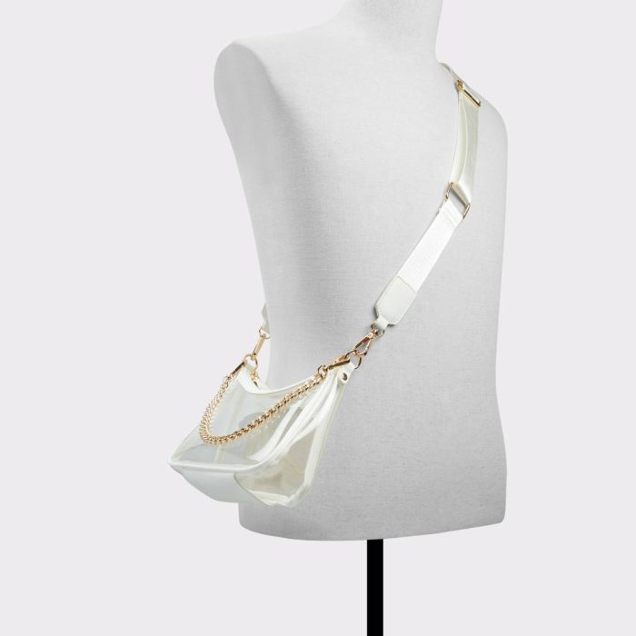 Shoulder Bags Liamax White Overflow Women's Crossbody Bags Women Aldo White Overflow