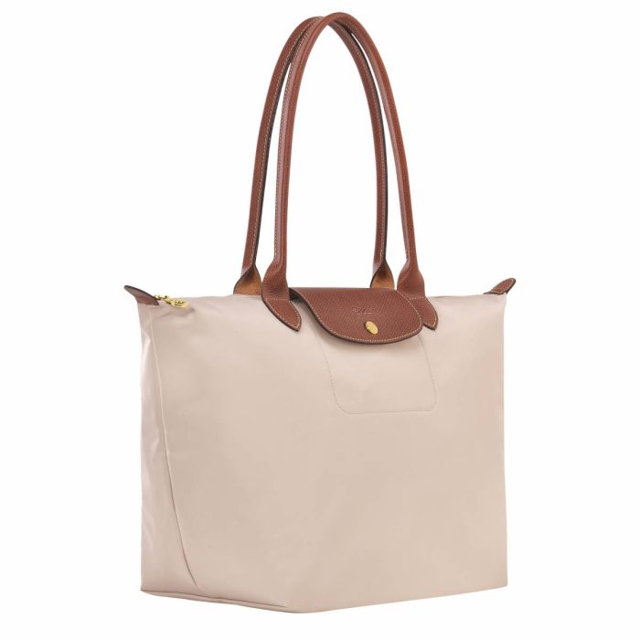 Shoulder Bags Longchamp Women Le Pliage Original L Tote Bag Paper - Recycled Canvas Paper
