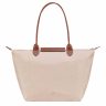 Shoulder Bags Longchamp Women Le Pliage Original L Tote Bag Paper - Recycled Canvas Paper