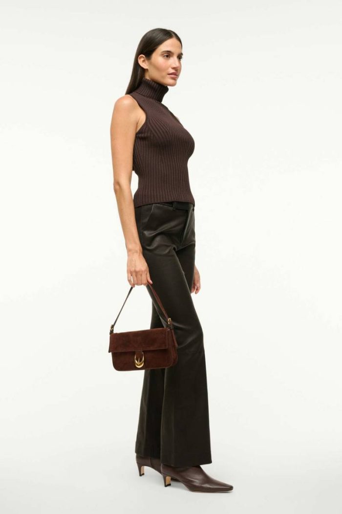 Shoulder Harlow Bag Mahogany Staud Women