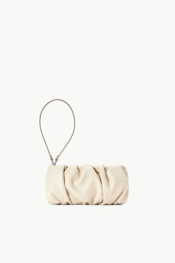 Shoulder Staud Bean Bag | Cream Women